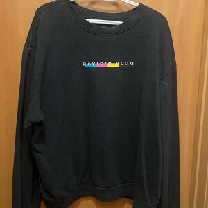 David Dobrik “David’s vlog” crewneck